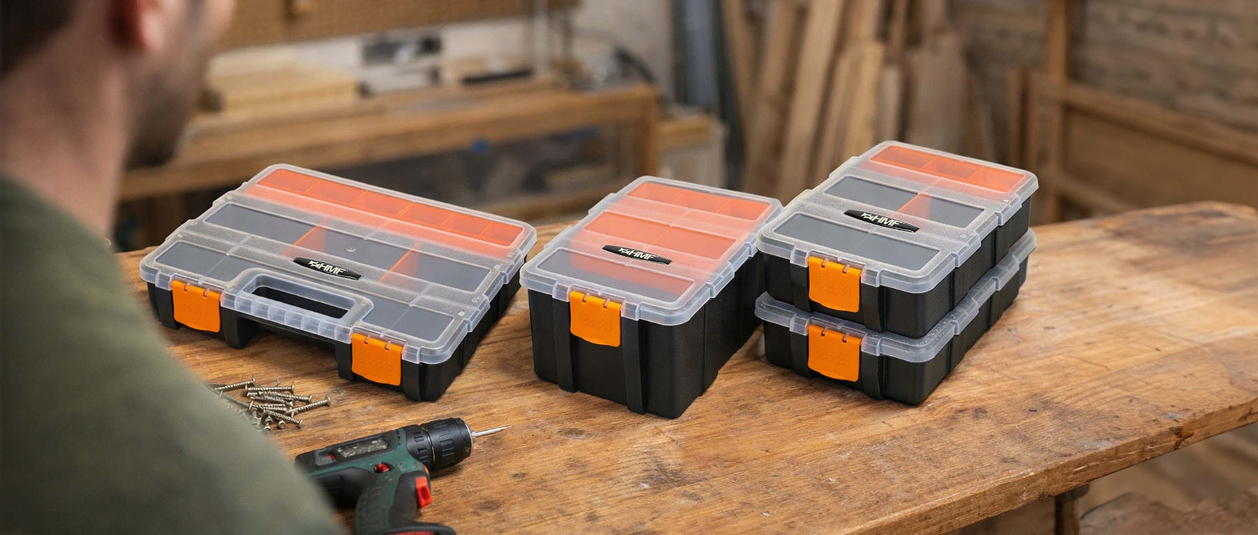 HMF Sortierbox im 4er Set