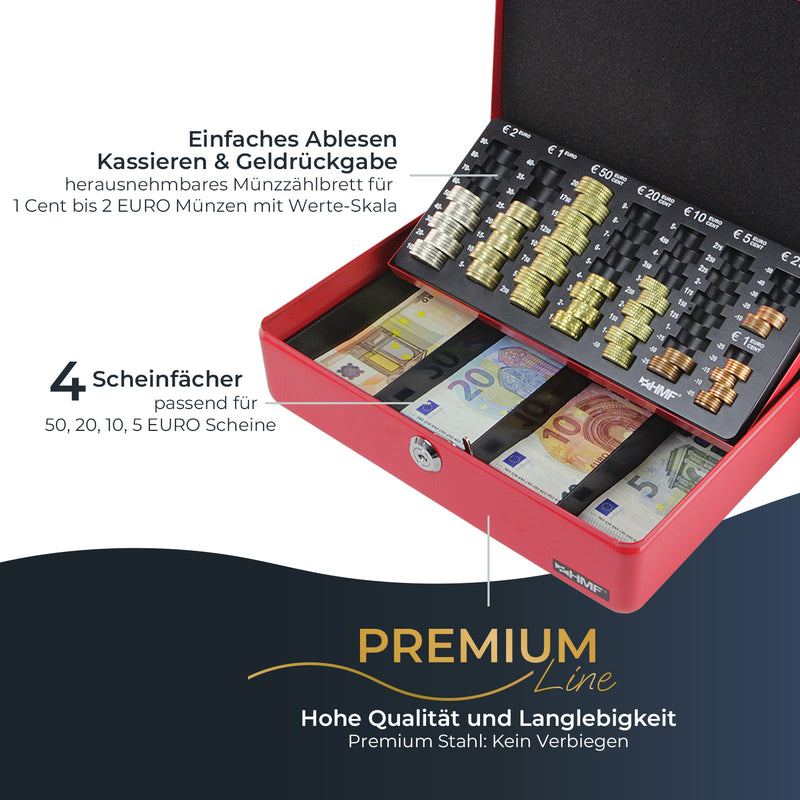 Geldkassetten Premium Line bei HMF