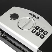 Dokumentensafe mit Elektronikschloss von HMF in Schwarz