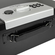Dokumentensafe mit Elektronikschloss von HMF in Schwarz