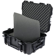 HMF Outdoorkoffer mit Trageriemen 15401-02 schwarz
