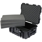 HMF Outdoorkoffer mit Trageriemen 15401-02 schwarz