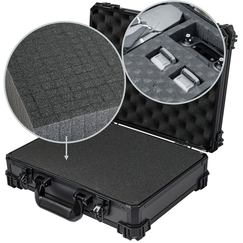 Universalkoffer von HMF mit 39 cm Breite in schwarz