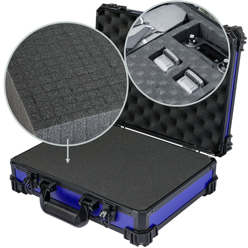Universalkoffer von HMF mit 39 cm Breite in blau