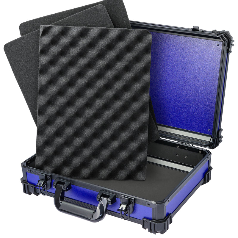 Universalkoffer von HMF mit 39 cm Breite in blau