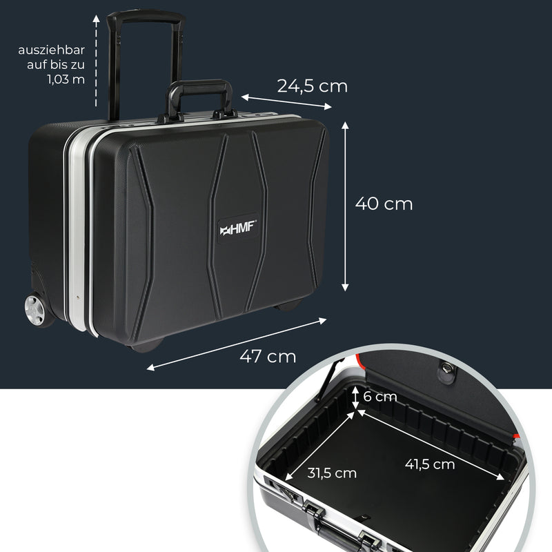 HMF 15602 Werkzeugtrolley aus ABS