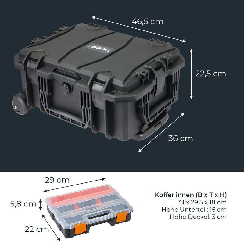 Werkzeugkoffer Trolley Outdoor von HMF