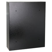 HMF Schlüsseltresor mit Elektronikschloss mit 71 Haken in Schwarz