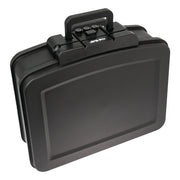 Feuerfeste Wasserdichte Dokumentenbox HMF 250437 DIN A4 Schwarz zu
