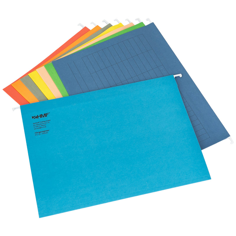 Hängeregister 8er Set HMF 250460 DIN A4 Format