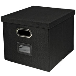 Aufbewahrungsbox für Hängeregister passend für Kallax, HMF 250473, DIN A4 Format