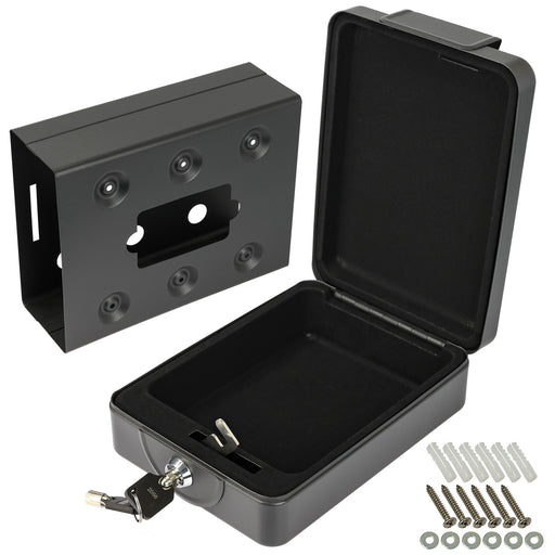 Anschraubbare Box von HMF in Schwarz