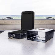 Anschraubbare Box von HMF in Schwarz