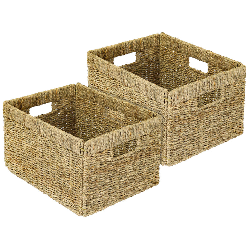 Aufbewahrungskorb aus Seegras für Billy Regale, HMF, 35 x 25 x 20 cm