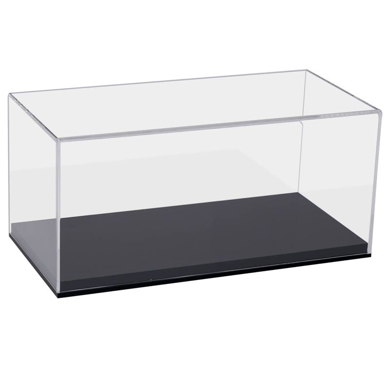 Acryl Vitrine für Modellautos Figuren HMF 46801 30 x 15 x 14 cm quer Transparenz