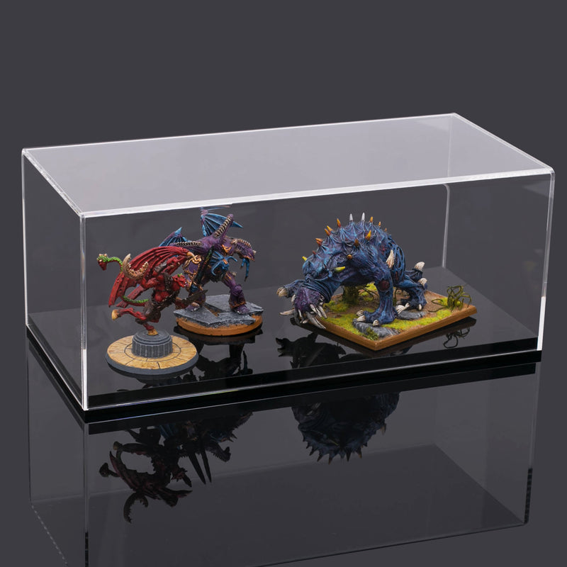 Acryl Vitrine für Modellautos Figuren HMF 46801 32 x 28 x 20 cm quer Beispiel