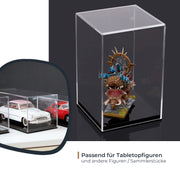 Acryl Vitrine für Modellautos Figuren HMF 46801 14 x 14 x 22 cm hoch UV-Beständigkeit