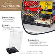 Acryl Vitrine für Modellautos Figuren HMF 46801 20 x 20 x 38 cm hoch Staubschutz