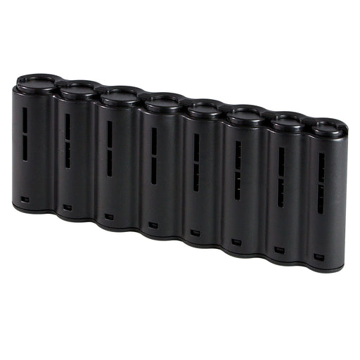 Euro-Münzsortierer 20.5 cm HMF 48820-02 für Kellnerbörse Schwarz 8 Münzrillen