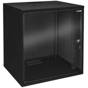 Serverschrank 19 Zoll unmontiert HMF 65712-02 12 HE Schwarz