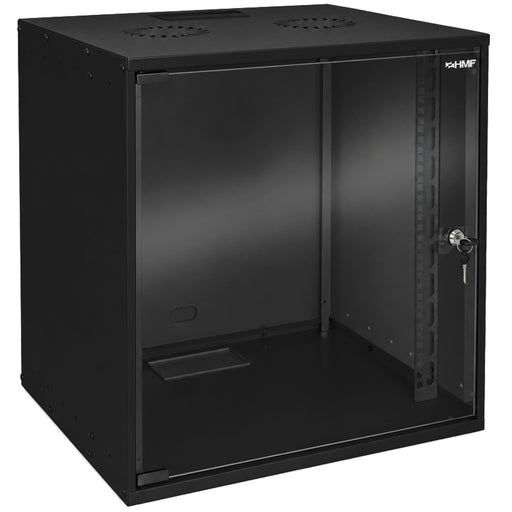 Serverschrank 19 Zoll unmontiert HMF 65712-02 12 HE Schwarz