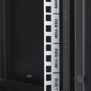 19 Zoll Serverschrank mit 9 Höheneinheiten von HMF mit 45 cm Tiefe in Schwarz