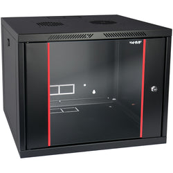 Serverschrank 19 Zoll, HMF 66400, Tiefe 45 cm