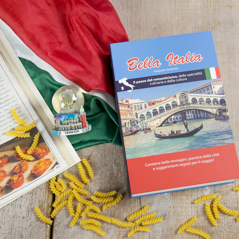 Buchtresor Italien mit echten Papierseiten von HMF