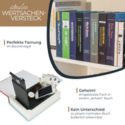 Buchtresor Spanien mit echten Papierseiten von HMF