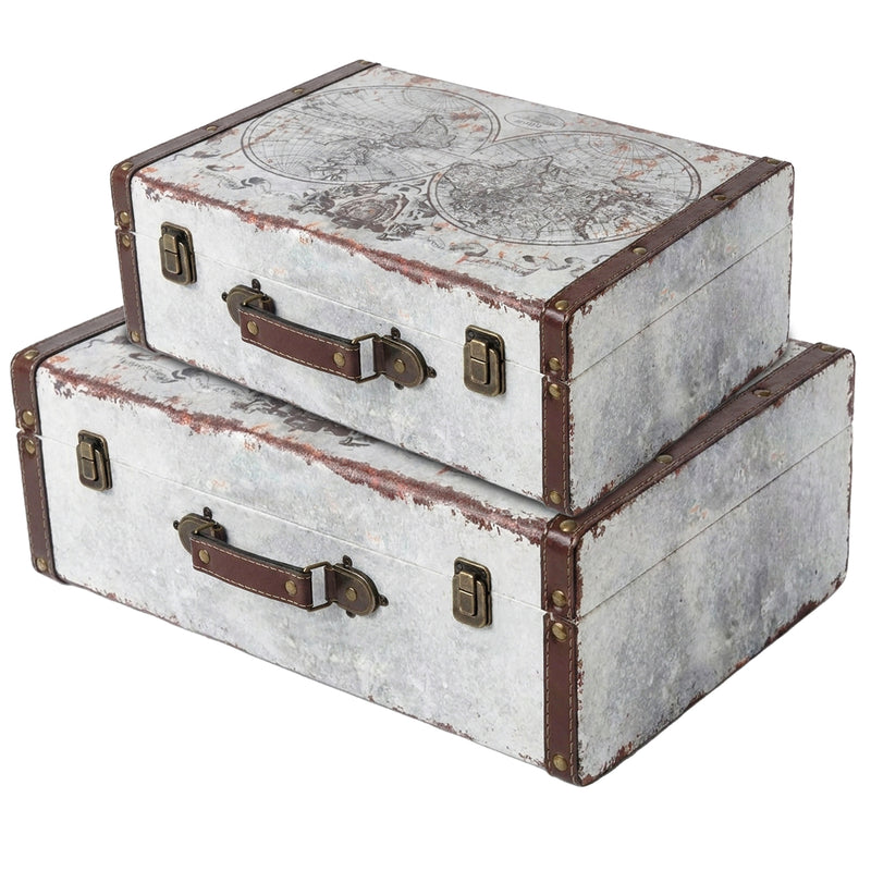 Holzkoffer im Vintage-Design, HMF VKO100