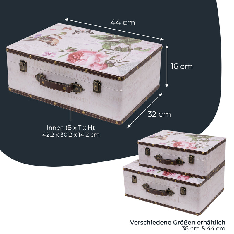 Holzkoffer im Vintage-Design, HMF VKO100