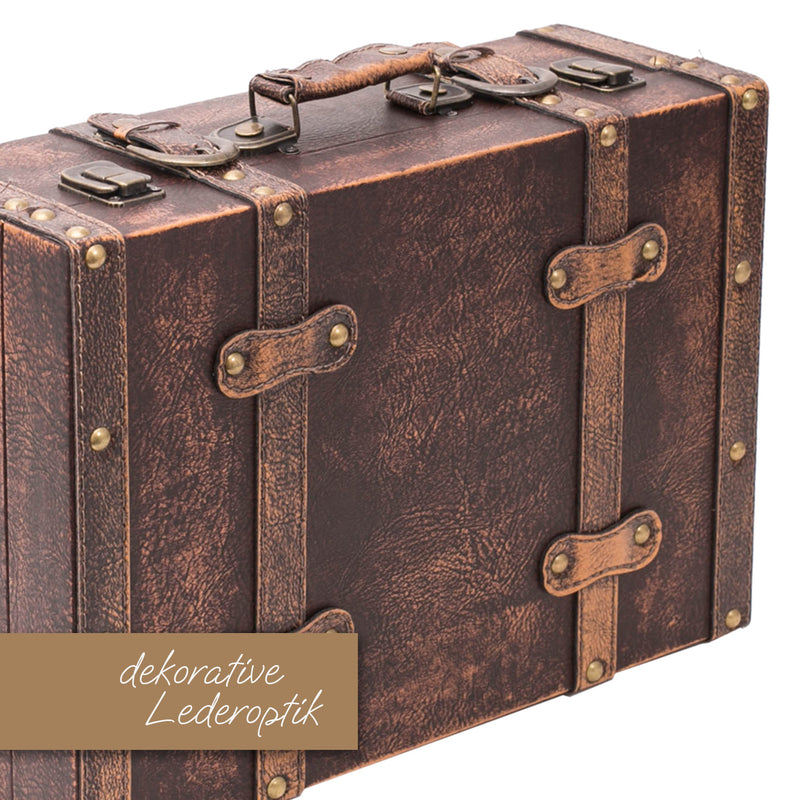 Holzkoffer im Vintage-Design, HMF VKO100