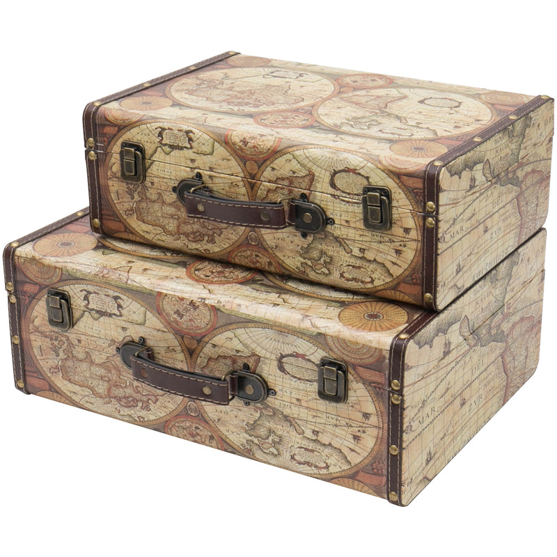 Holzkoffer im Vintage-Design, HMF VKO100