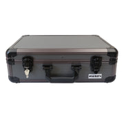 Alu Aufbewahrungskoffer Universalkoffer verstellbare Facheinteilung HMF 14502-02 46 x 15 x 33 cm abschließbar