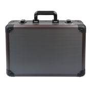 Alu Aufbewahrungskoffer Universalkoffer verstellbare Facheinteilung HMF 14502-02 46 x 15 x 33 cm klassisches Design