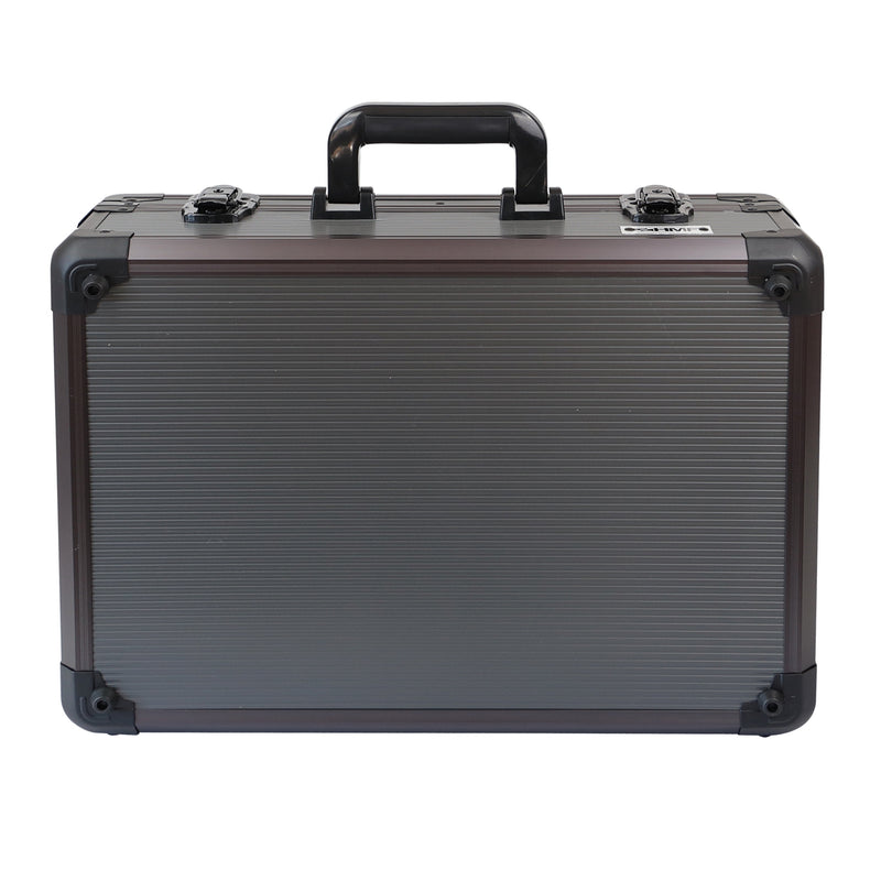 Alu Aufbewahrungskoffer Universalkoffer verstellbare Facheinteilung HMF 14502-02 46 x 15 x 33 cm klassisches Design