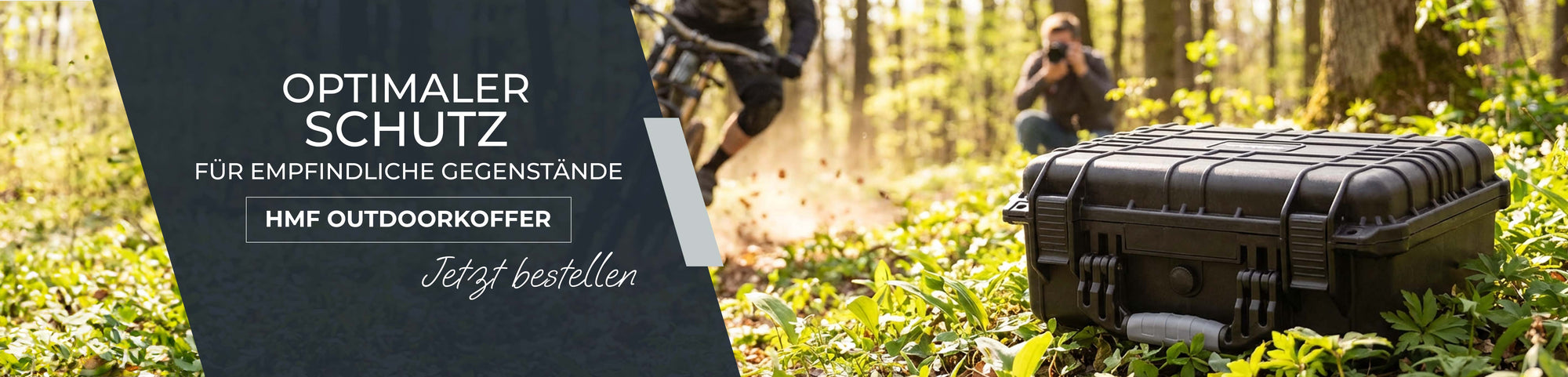 HMF Outdoorkoffer, Fotokoffer, Waffenkoffer mit Rasterschaumstoff, HMF ODK100