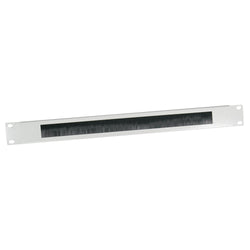Kabeldurchführung mit Bürsteneinsatz für Serverschrank, 19 Zoll, 1 HE, HMF 66489