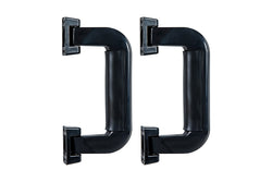 Koffergriff 2er Set, HMF 14971-02, 16,5 x 7,5 cm, Schwarz