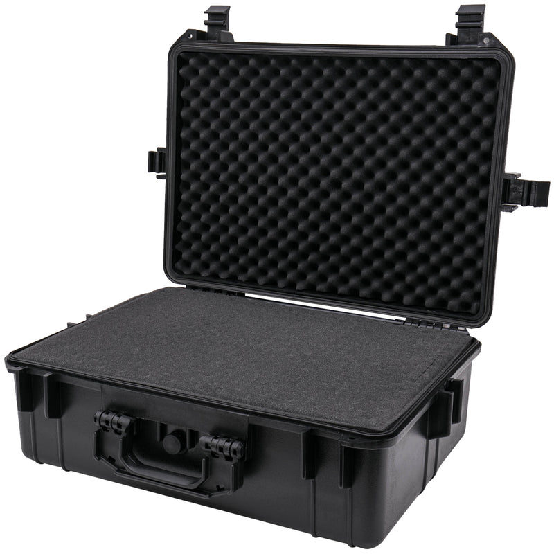 Outdoor Fotokoffer und Waffenkoffer mit Rasterschaumstoff von HMF mit 57 cm Breite