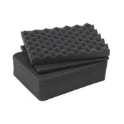 Koffereinlagen Set mit Rasterschaumstoff für Outdoor-Fotokoffer HMF ODR100 Höhe