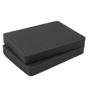 Koffereinlagen Set mit Rasterschaumstoff für Outdoor-Fotokoffer HMF ODR100 Höhe