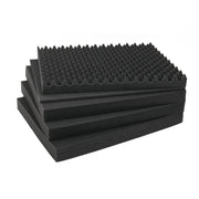 Koffereinlagen Set mit Rasterschaumstoff für Outdoor-Fotokoffer HMF ODR100 Höhe