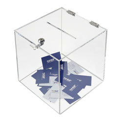 Spendenbox Acryl Würfel, HMF 46910